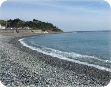 三輪崎の海岸